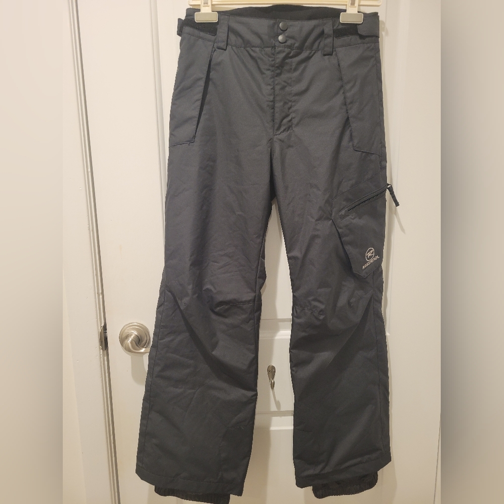 Rossignol Boys’ Black Expert Tech Ski Pants - Size 12